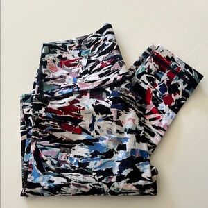 Lululemon Abstract Patterned Leggings Sz 4